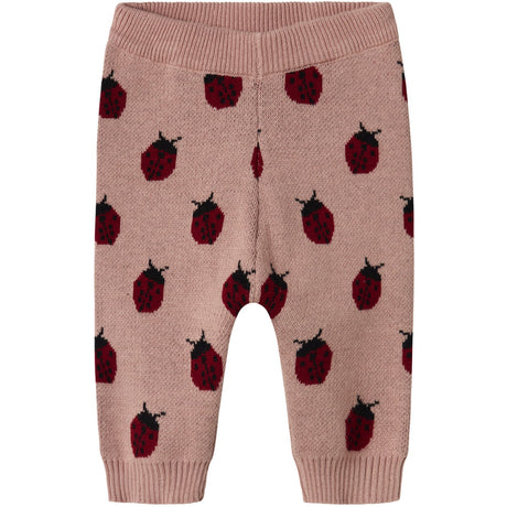Lil'Atelier Misty Rose Lulio Knit Pants