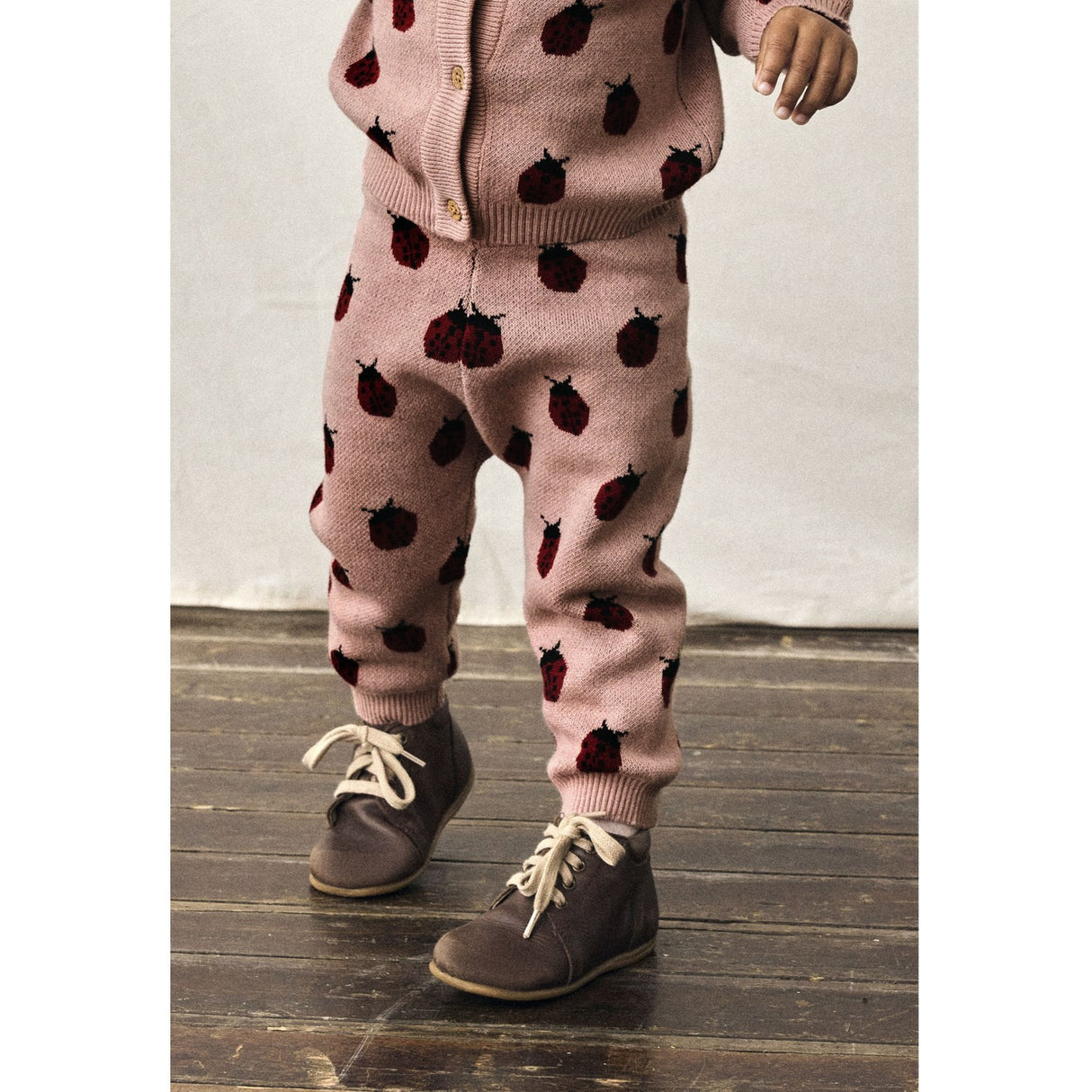 Lil'Atelier Misty Rose Lulio Knit Pants