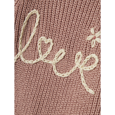 Lil'Atelier Misty Rose Emlen Emb Knit
