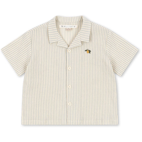 Konges Sløjd Cloud Stripe Celebration Elliot Ss Shirt GOTS
