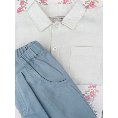 Konges Sløjd Ashley Blue Celebration Frankie Pants GOTS