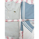 Konges Sløjd Cloud Stripe Celebration Elliot Ss Shirt GOTS