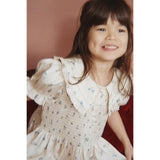 Konges Sløjd Rosa Bleu Celebration Sheeny Smock Dress