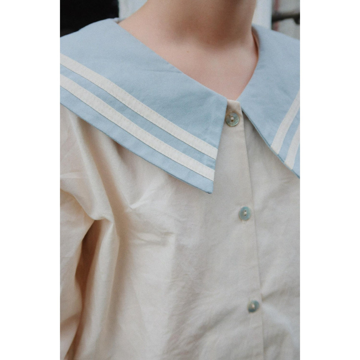 Konges Sløjd Ashley Blue Celebration Sailor Shirt GOTS