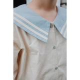 Konges Sløjd Ashley Blue Celebration Sailor Shirt GOTS