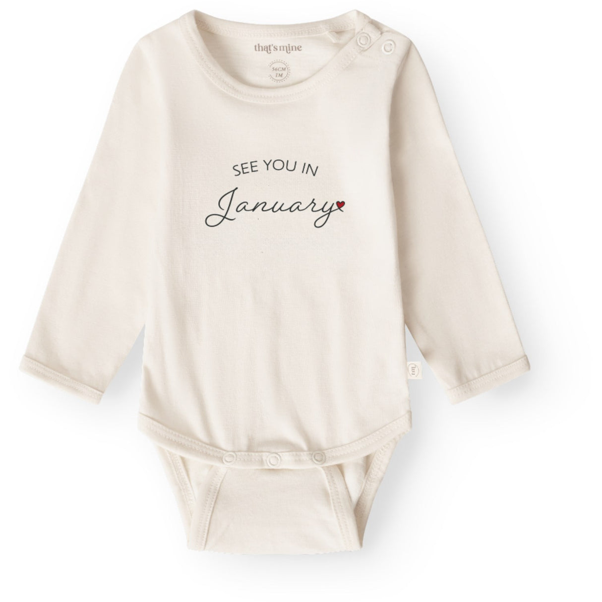 That's Mine See You In January Obi Bodystocking