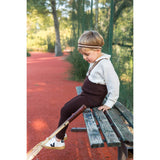 Silly Silas Chocolate Brown Striped Footless Tights