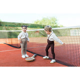 Silly Silas Chocolate Brown Striped Footless Tights