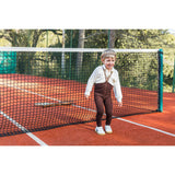 Silly Silas Chocolate Brown Striped Footless Tights