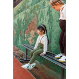 Silly Silas Chocolate Brown Striped Footless Tights