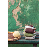 Silly Silas Chocolate Brown Striped Footless Tights