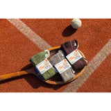 Silly Silas Olive Striped Footless Tights