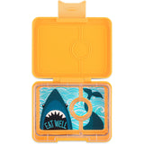 Yumbox Yoyo Yellow / Shark Tray Snack Size Bento Lunch Box