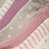 Minymo Ash Rose Socks With Pattern 7-Pack