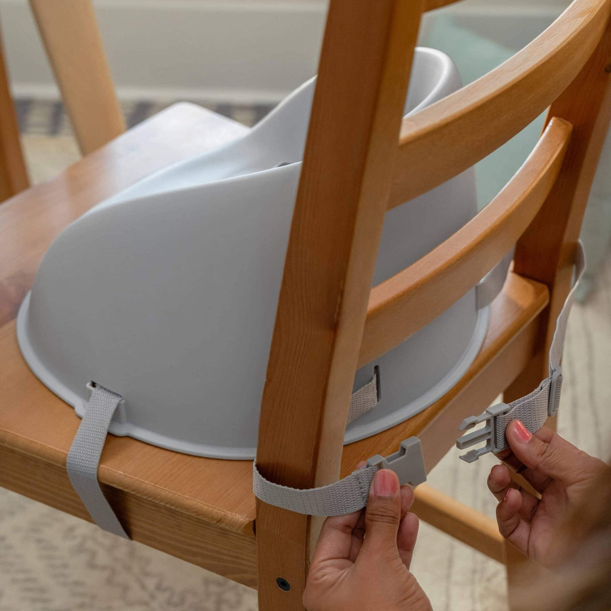 Ingenuity Grey My Spot™ Easy-Clean Booster