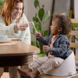 Ingenuity Grey Simplicity Seat™ Easy-Clean Booster