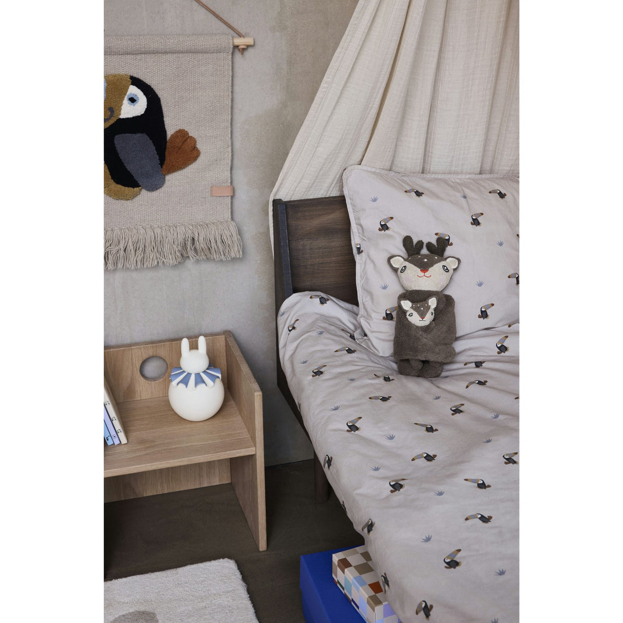 OYOY Clay Toucan Bedding