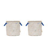 OYOY Foxy Storage Basket Medium 2-Pack