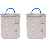 OYOY Foxy Storage Basket Small 2-Pack