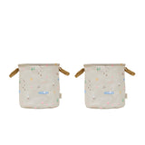 OYOY Deer & Duck Storage Basket Medium 2-Pack