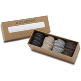 Gobabygo Grey/Green/Brown/Sand Combo Box Wool