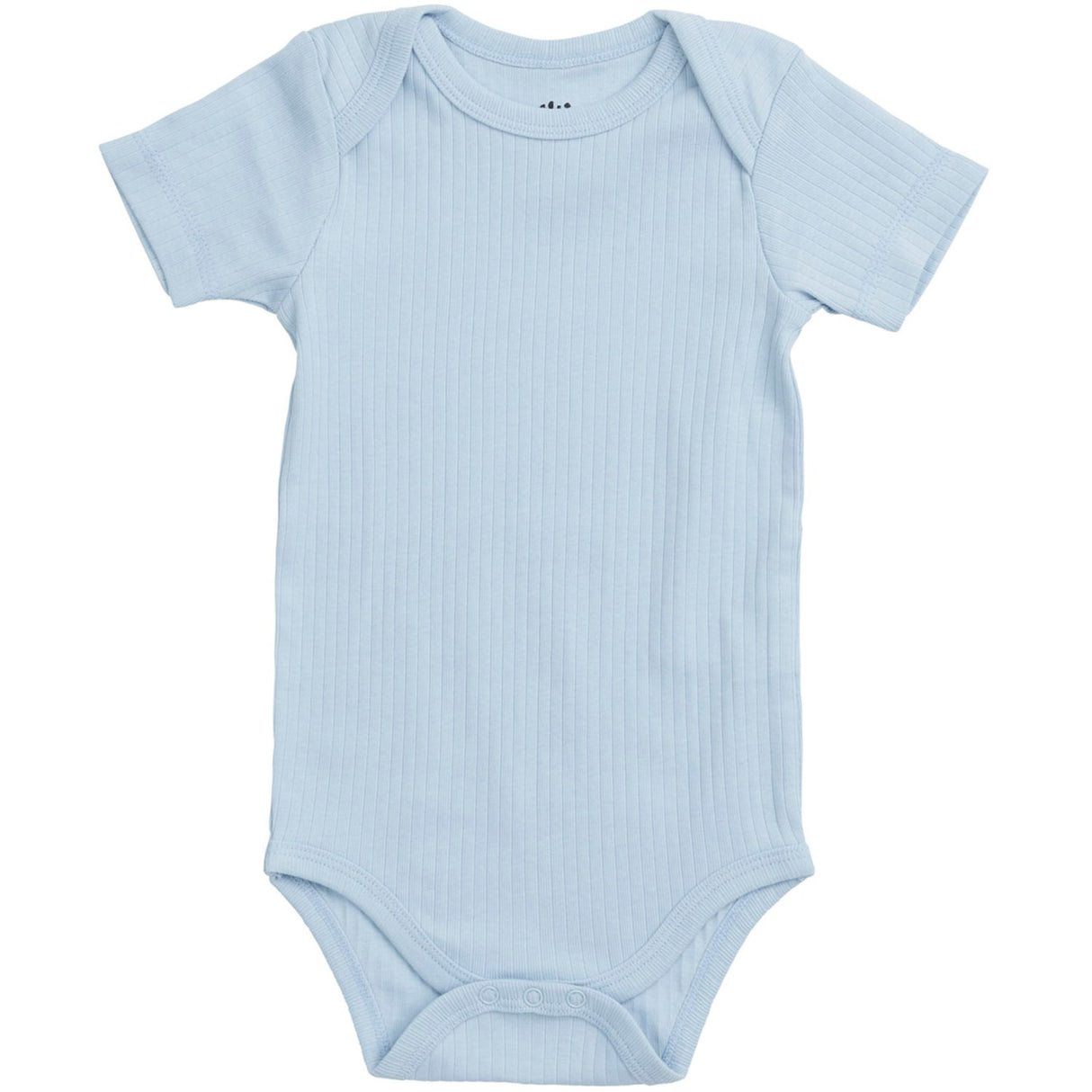 COPENHAGEN COLORS Lt. Blue Rib Jersey Short Sleeve Body