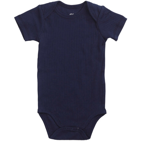 COPENHAGEN COLORS Navy Rib Jersey Short Sleeve Body