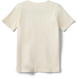 Sofie Schnoor Off White Pipersy Pointelle T-Shirt