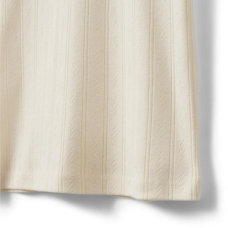 Sofie Schnoor Off White Pipersy Pointelle T-Shirt