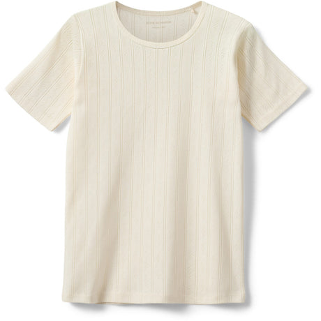 Sofie Schnoor Off White Pipersy Pointelle T-Shirt