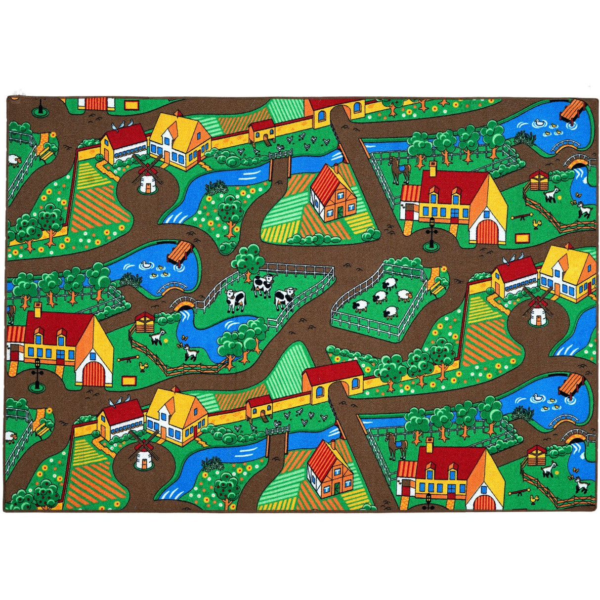 Rebel Roads Farm Life Carpet - 140 X 200 Cm