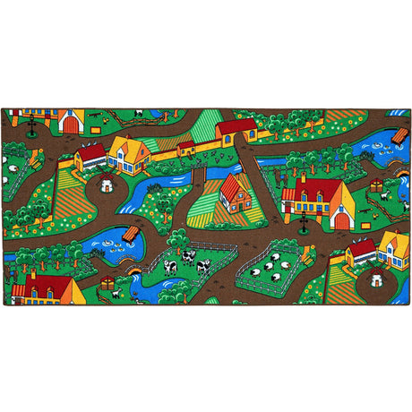 Rebel Roads Farm Life Carpet - 95 X 200 Cm