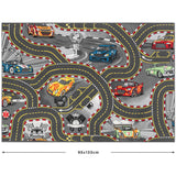 Rebel Roads Tales Of Speed Carpet - 95 X 133 Cm