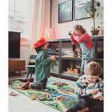 Rebel Roads Dino World Carpet - 95 X 133 Cm