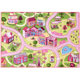 Rebel Roads Fairground Life Carpet - 95 X 133 Cm