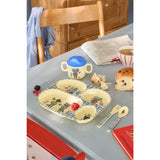 Rice Nathalie Lété Theme Blue Melamine 2 Handle Baby Cup