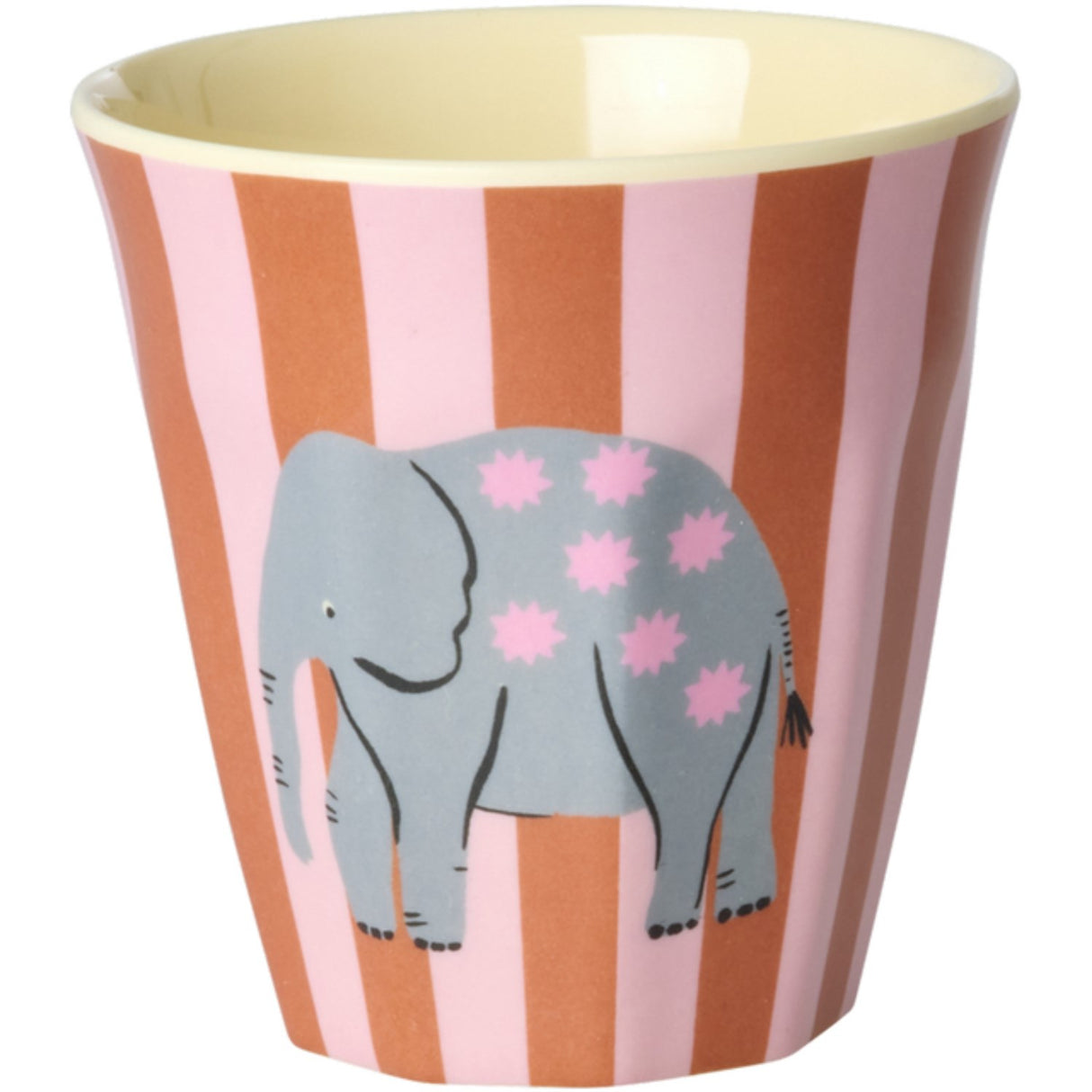 Rice Fun Fair Print Pink Melamine Cups Small 6 Pack