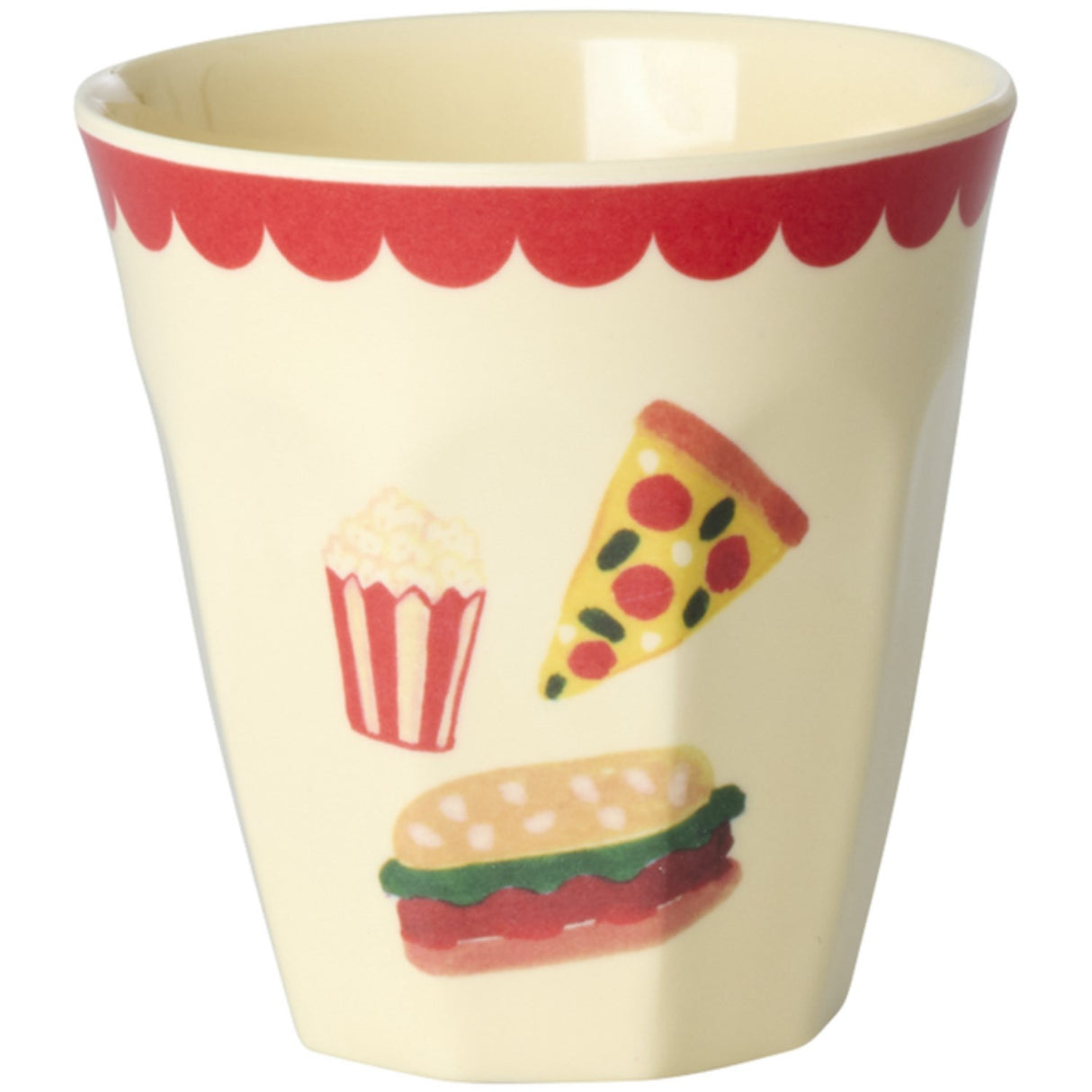 Rice Fun Fair Print Mint Melamine Cups Small 6 Pack