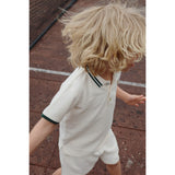 Konges Sløjd Antique White Florian Polo Shirt Gots