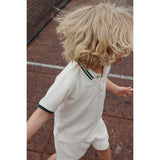 Konges Sløjd Antique White Florian Polo Shirt Gots