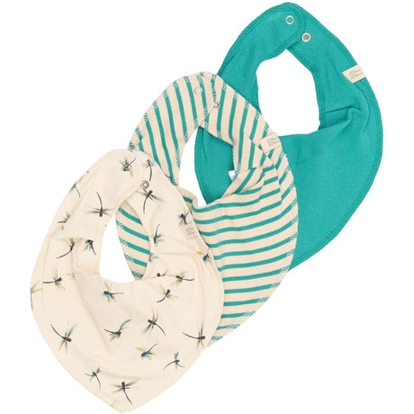Petit Piao Dragonfly Fabric Bib 3 Pack