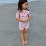 Petit Crabe Wiltshire Bud Alexa Swim Shorts - Made With Liberty© Fabric