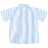 THE NEW Siblings X Luksusbaby Blue Fog Striped Ojo Shirt