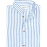 THE NEW Siblings X Luksusbaby Blue Fog Striped Ojo Shirt