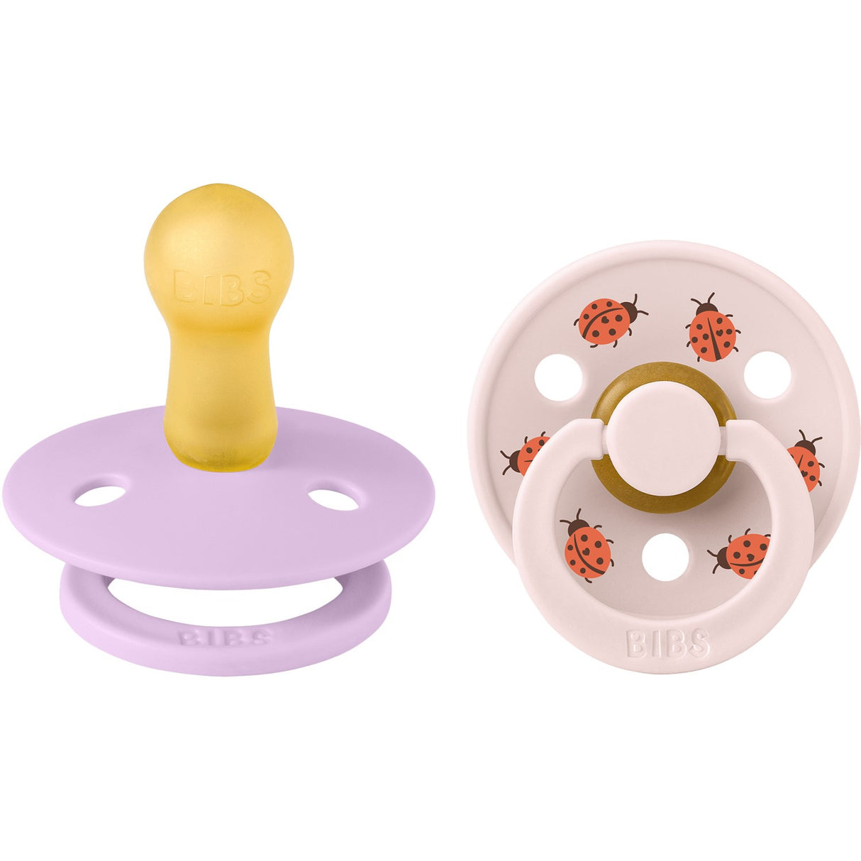 Bibs Sky Mix Pacifier Studio Colour Ladybug Latex 2-Pack