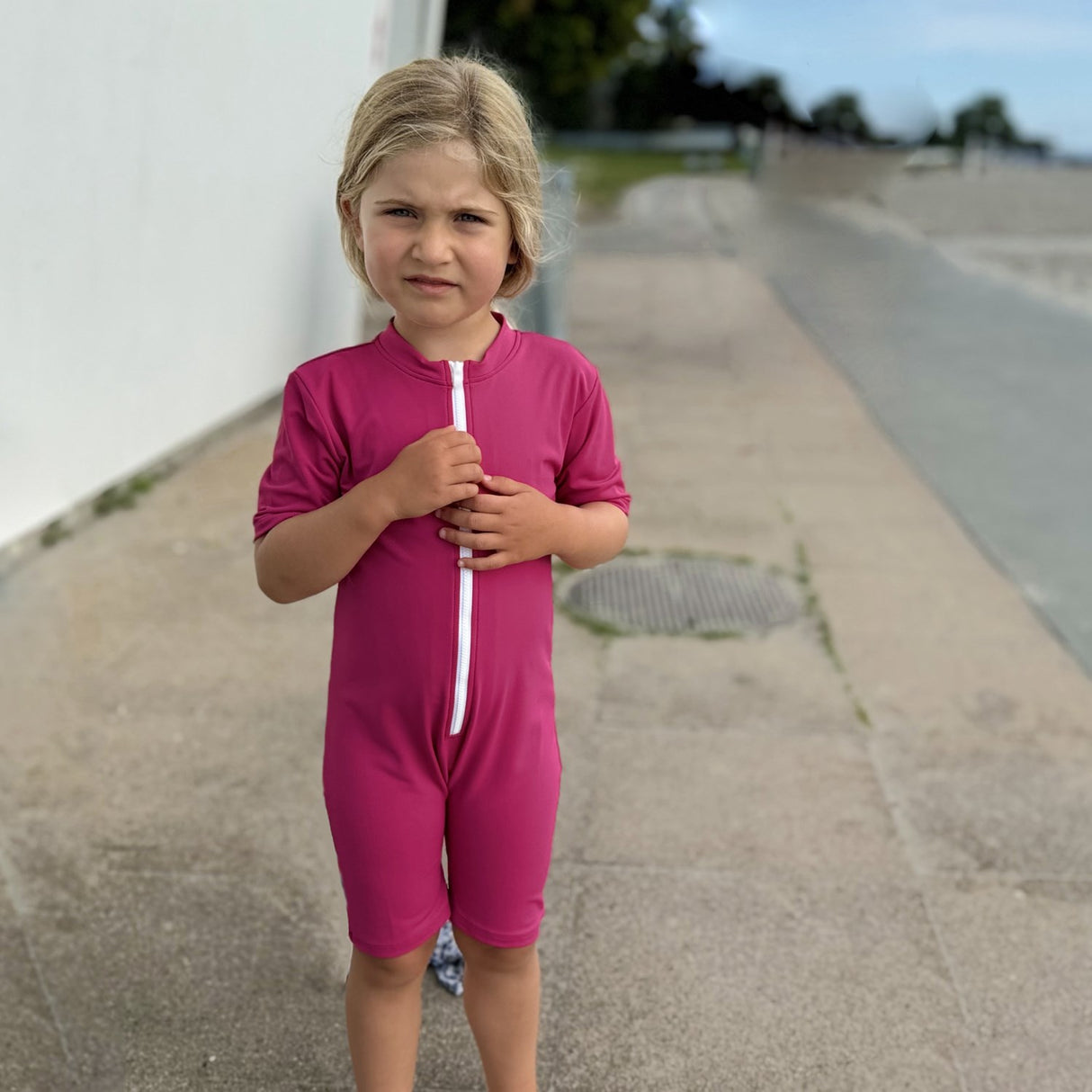 Petit Crabe Mulberry Noe Rabbit Sunsuit S/S