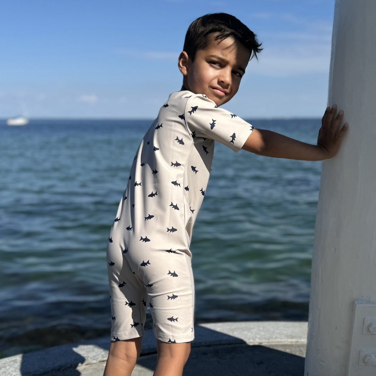 Petit Crabe Sand Fish Natsu Sunsuit S/S