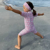 Petit Crabe Wiltshire Bud Natsu Sunsuit S/S - Made With Liberty© Fabric