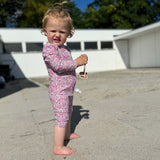 Petit Crabe Wiltshire Bud Combi Sunsuit - Made With Liberty© Fabric