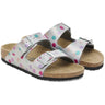 Birkenstock Arizona Kids BF Elec. Metal. Silver Dots